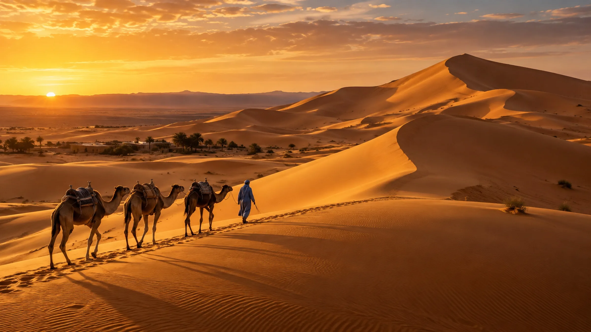 Erg Chebbi dunes near Merzouga