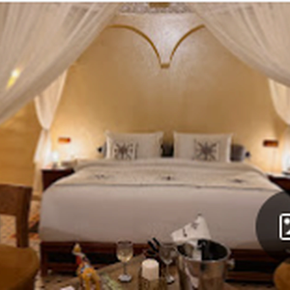 Curated Moroccan boutique room