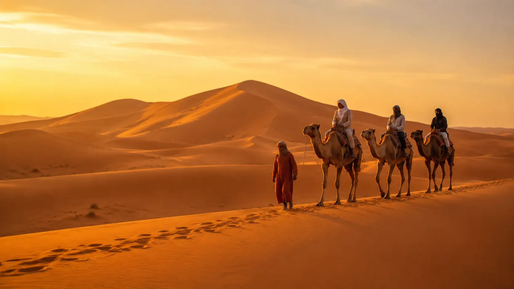 Sahara desert in Morocco