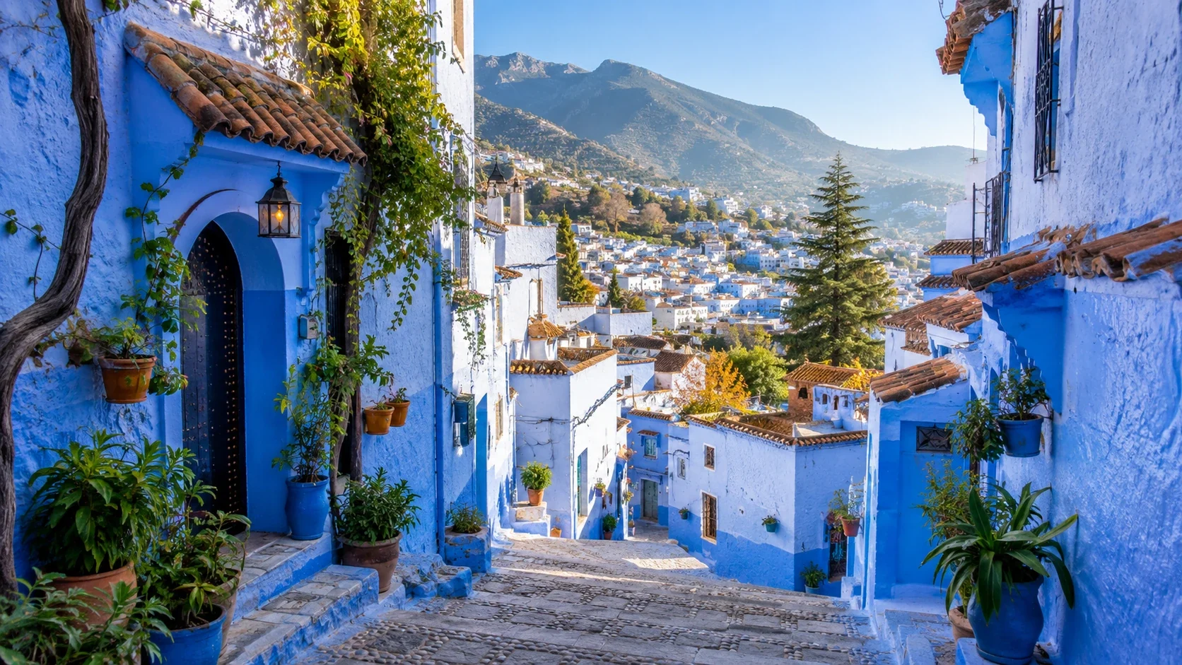 Chefchaouen in style in Morocco