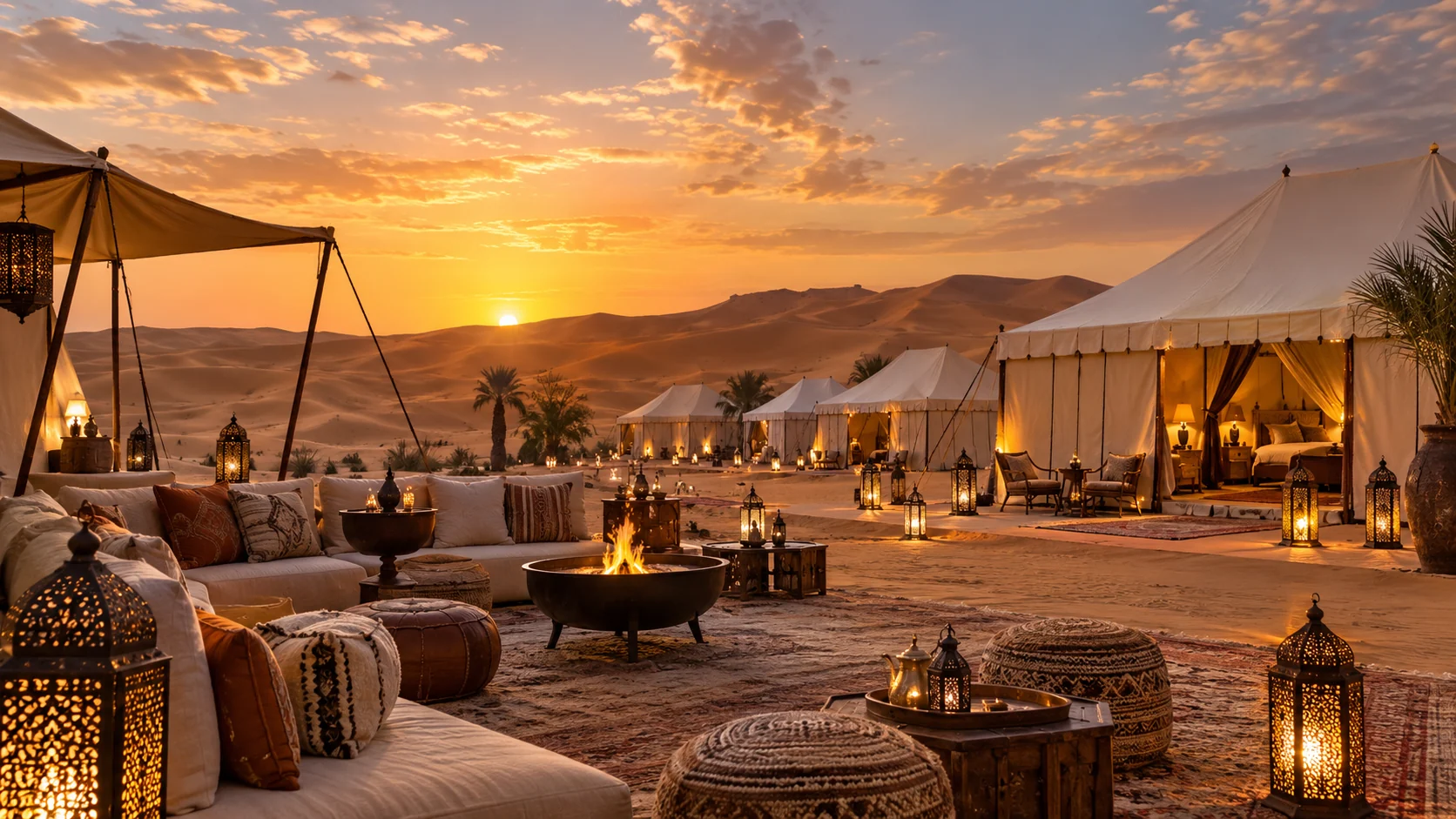Luxury Sahara nights in Morocco