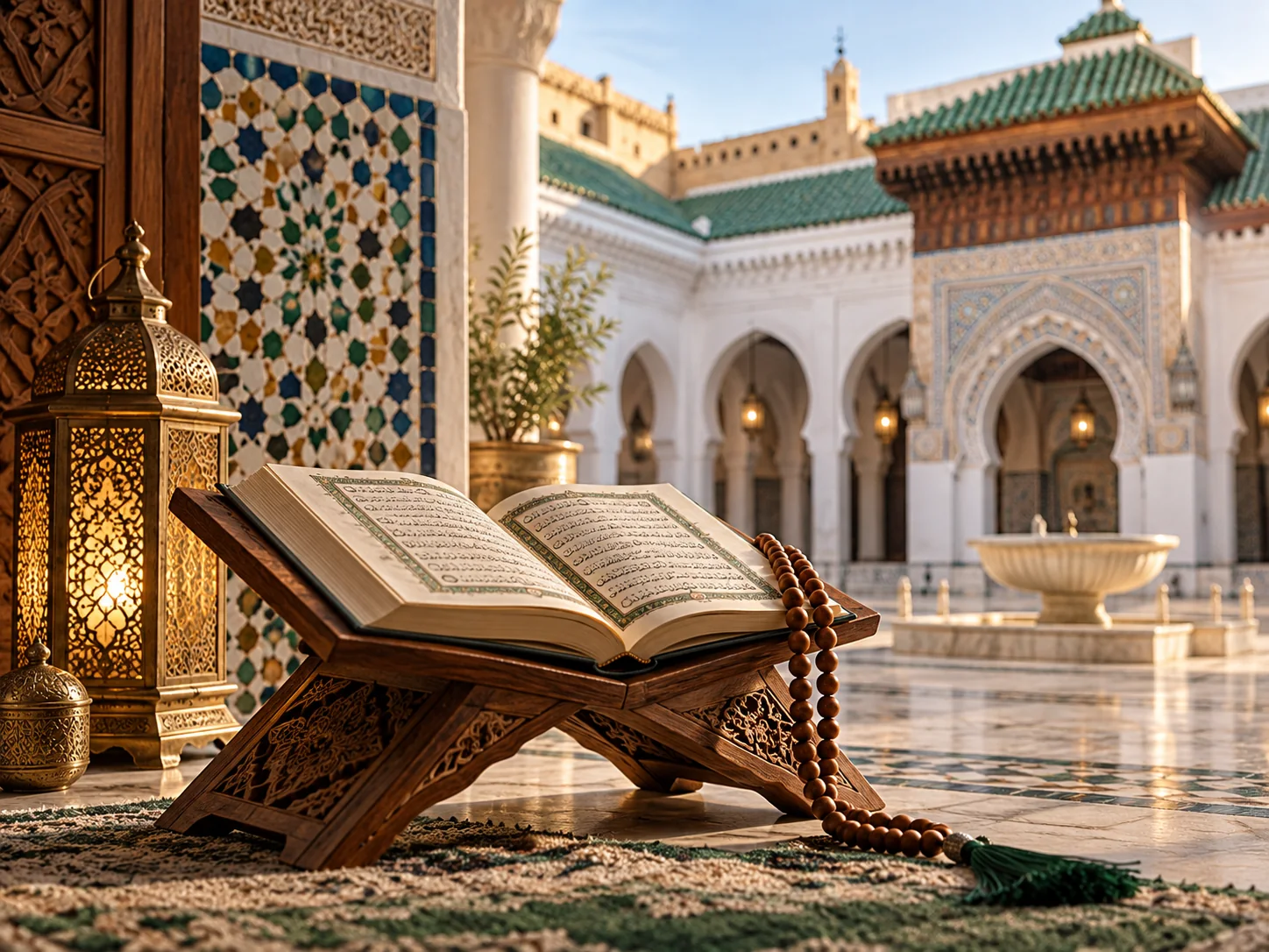 Quran and tasbih